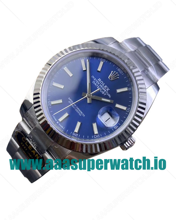 Replica Rolex Datejust 126334 C Factory Stainless Steel Blue Dial Swiss 3235