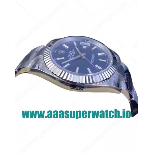 Replica Rolex Datejust 126334 C Factory Stainless Steel Blue Dial Swiss 3235