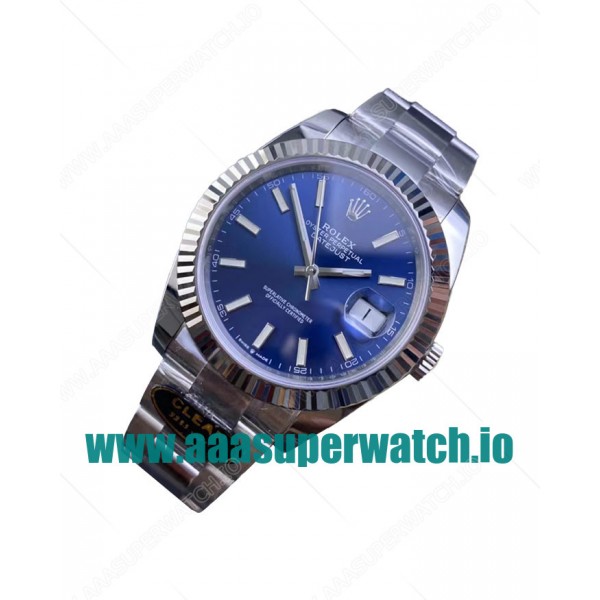 Replica Rolex Datejust 126334 C Factory Stainless Steel Blue Dial Swiss 3235