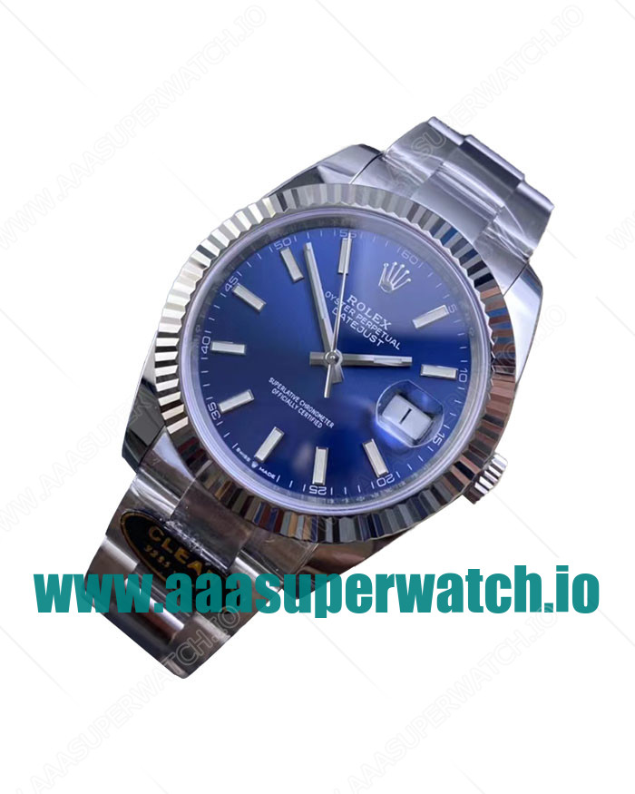 Replica Rolex Datejust 126334 C Factory Stainless Steel Blue Dial Swiss 3235