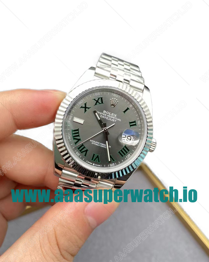 Replica Rolex Datejust 126334 C Factory Stainless Steel Grey Dial Swiss 3235
