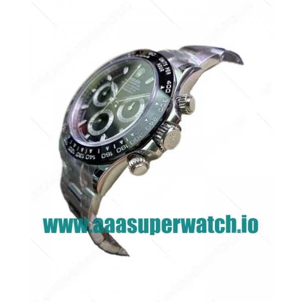 Replica Rolex Daytona 116500LN C Factory Stainless Steel Black Dial Swiss 4130