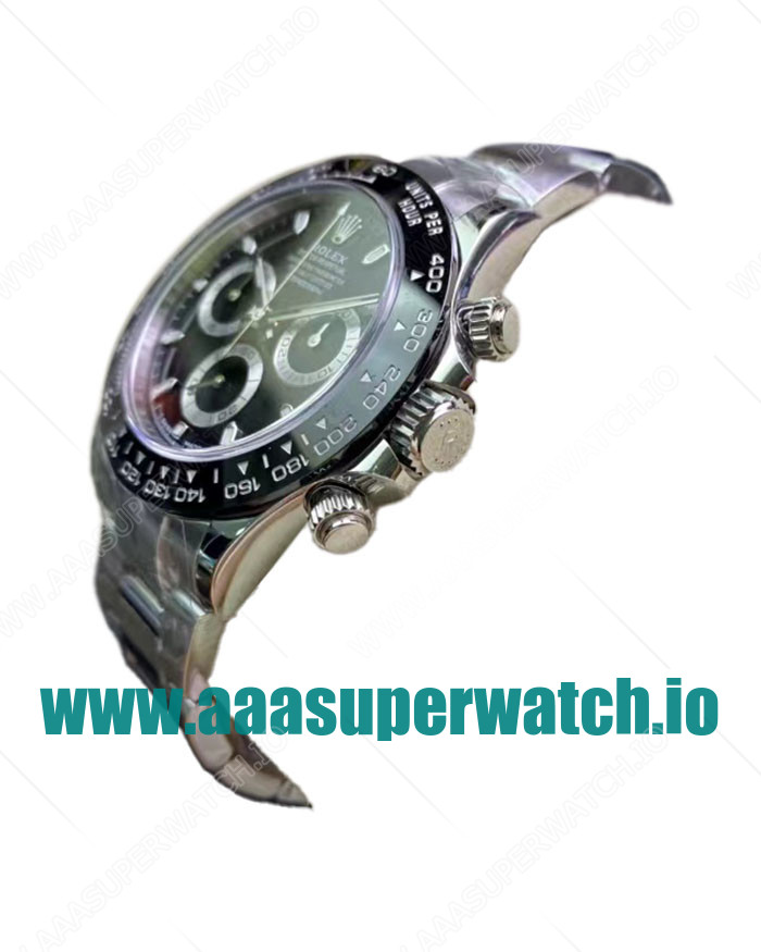 Replica Rolex Daytona 116500LN C Factory Stainless Steel Black Dial Swiss 4130