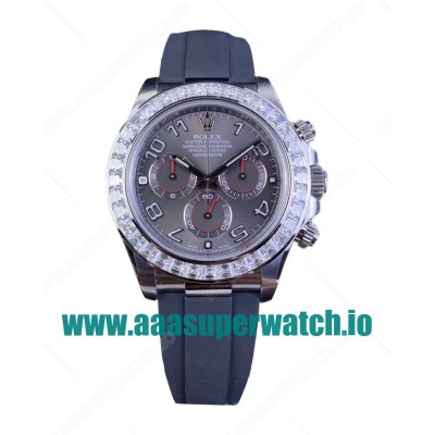 Replica Rolex Daytona 116519 C Factory Stainless Steel Grey Dial Swiss 4130