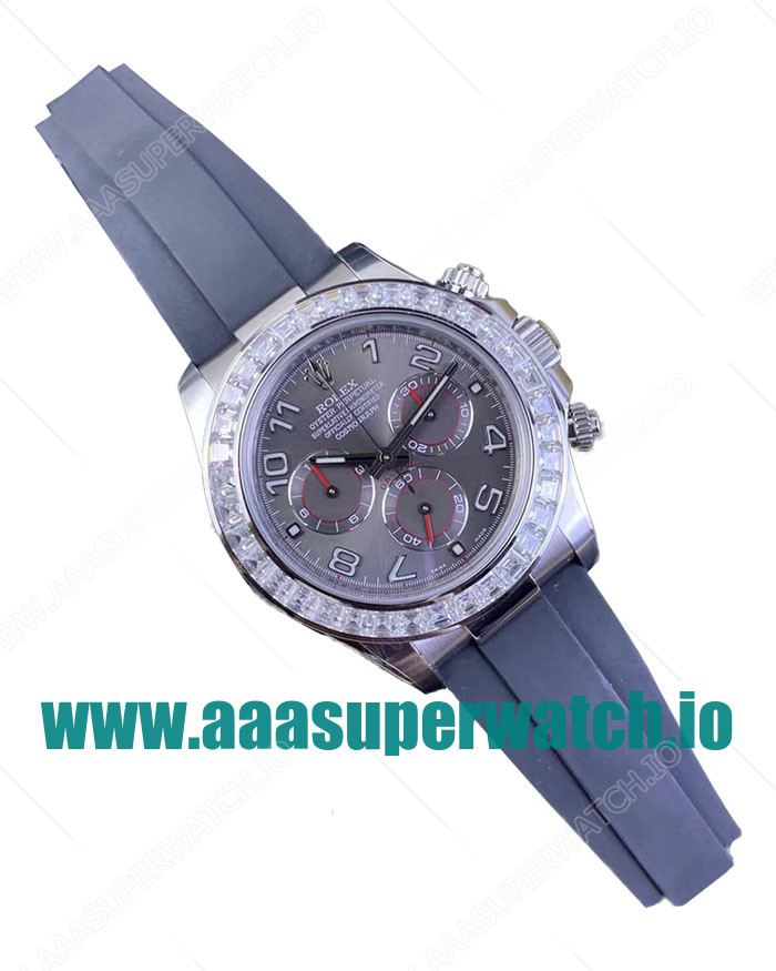Replica Rolex Daytona 116519 C Factory Stainless Steel Grey Dial Swiss 4130