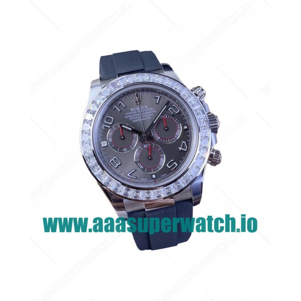 Replica Rolex Daytona 116519 C Factory Stainless Steel Grey Dial Swiss 4130
