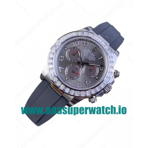 Replica Rolex Daytona 116519 C Factory Stainless Steel Grey Dial Swiss 4130