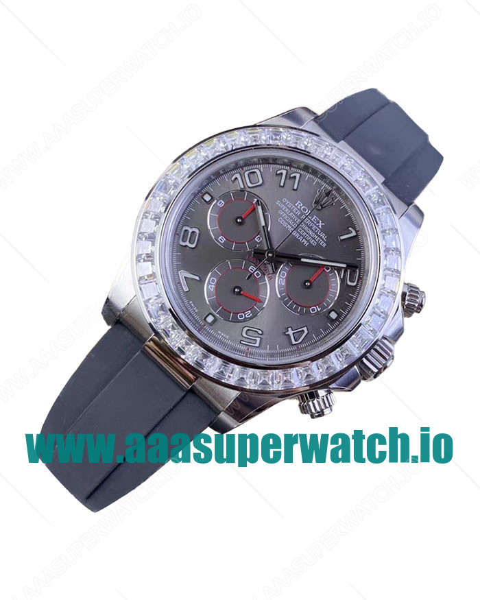 Replica Rolex Daytona 116519 C Factory Stainless Steel Grey Dial Swiss 4130