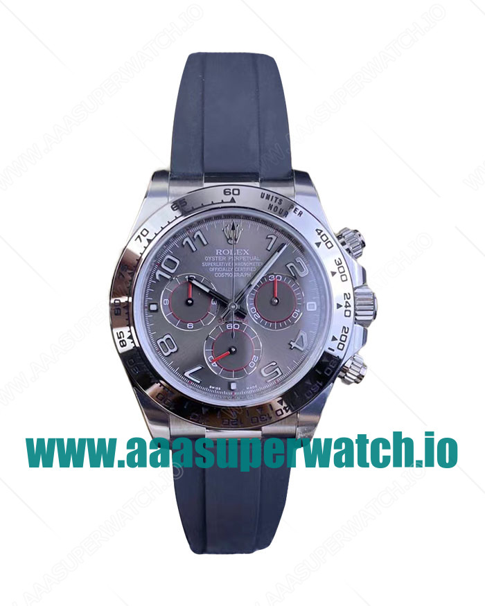 Replica Rolex Daytona 116519 C Factory Stainless Steel Gray Dial Swiss 4130