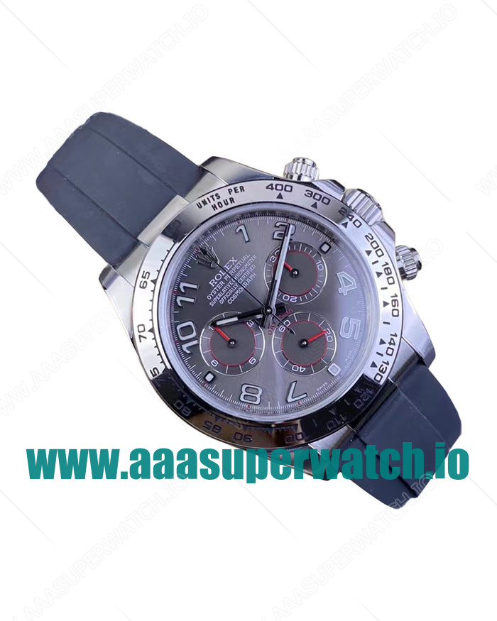 Replica Rolex Daytona 116519 C Factory Stainless Steel Gray Dial Swiss 4130