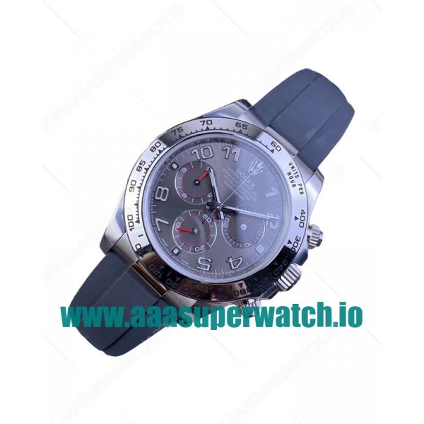 Replica Rolex Daytona 116519 C Factory Stainless Steel Gray Dial Swiss 4130