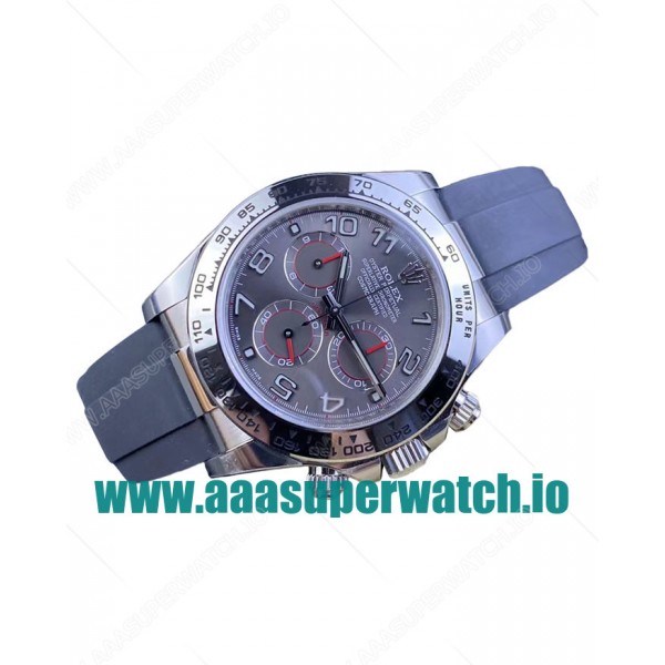 Replica Rolex Daytona 116519 C Factory Stainless Steel Gray Dial Swiss 4130