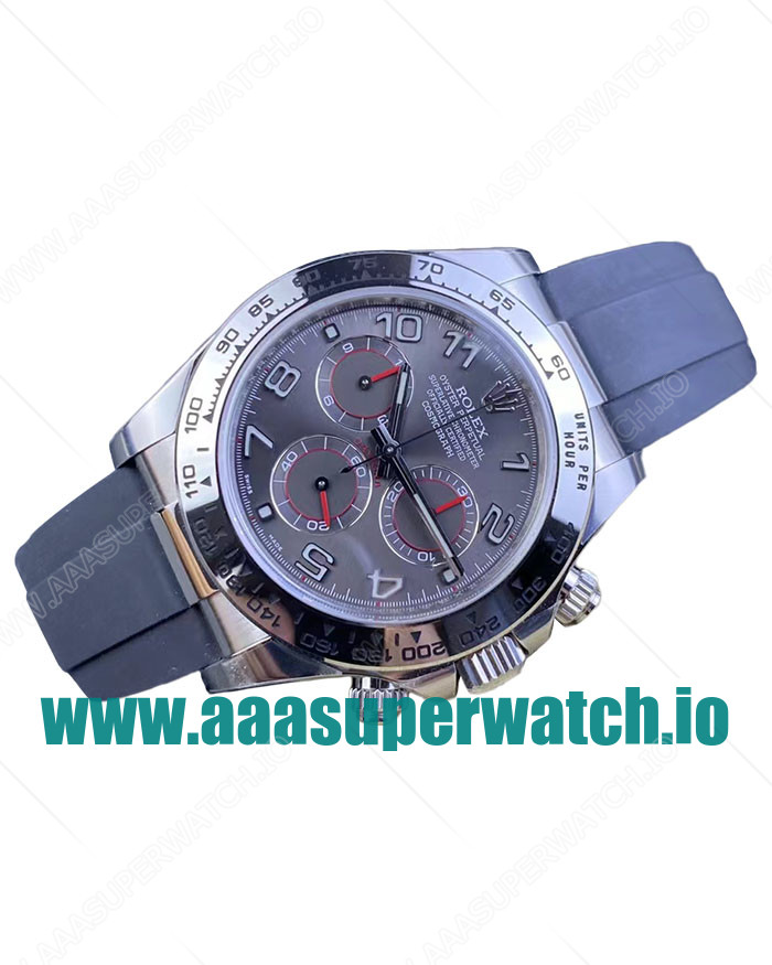 Replica Rolex Daytona 116519 C Factory Stainless Steel Gray Dial Swiss 4130