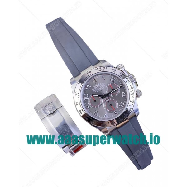 Replica Rolex Daytona 116519 C Factory Stainless Steel Gray Dial Swiss 4130