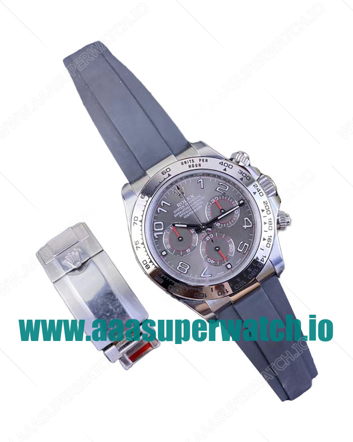 Replica Rolex Daytona 116519 C Factory Stainless Steel Gray Dial Swiss 4130