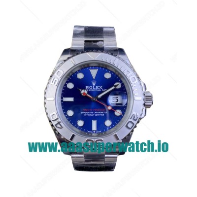 Replica Rolex Yacht-Master 126622 C Factory Stainless Steel Blue Dial Swiss 3235