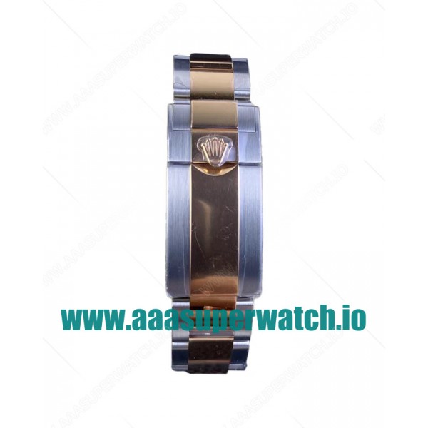 Replica Rolex Yacht-Master 126621 C Factory Stainless steel & Rose Gold Black Dial Swiss 3186