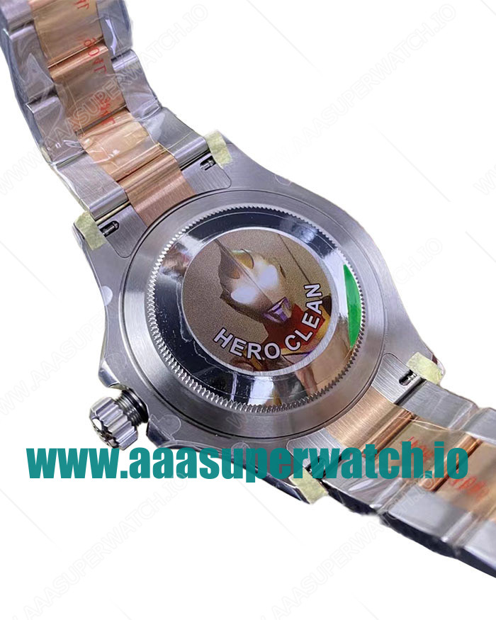Replica Rolex Yacht-Master 126621 C Factory Stainless steel & Rose Gold Black Dial Swiss 3186