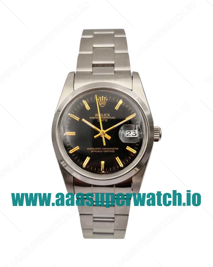 Rolex Replica Oyster Perpetual Date 115200 - 34 MM
