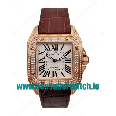 Cartier Replica Santos WM502151 - 38x38 MM