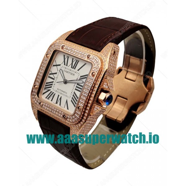 Cartier Replica Santos WM502151 - 38x38 MM