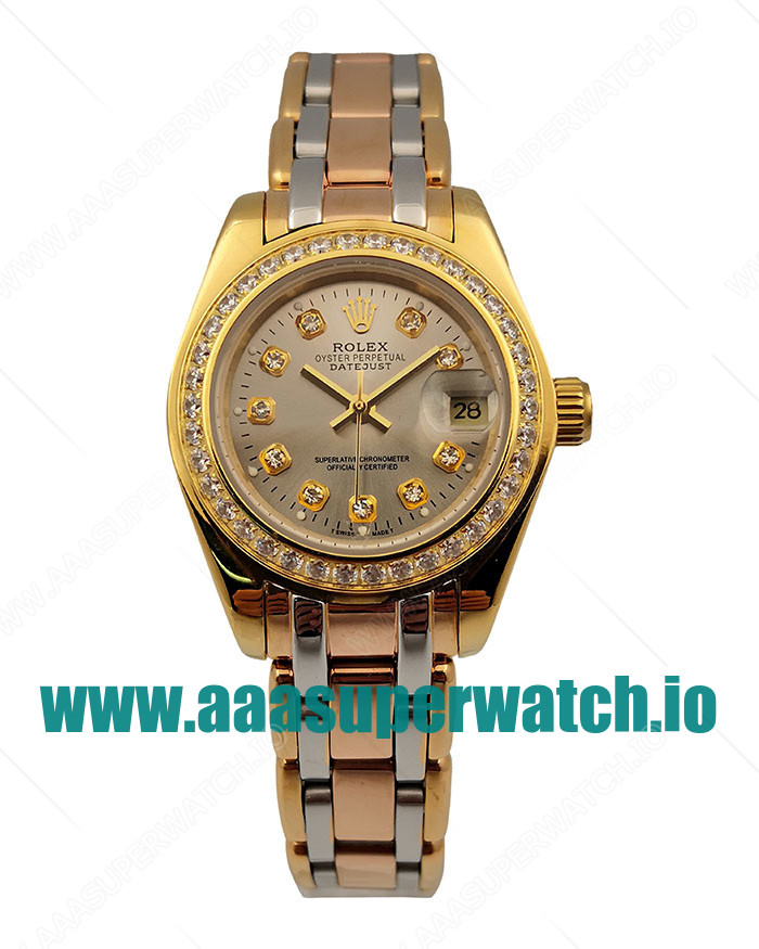 Rolex Replica Pearlmaster 80298 - 26.5 MM