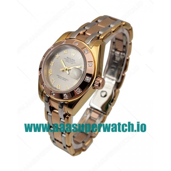 Rolex Replica Pearlmaster 80318 - 28 MM
