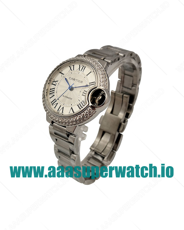 Cartier Replica Ballon Bleu WE902035 - 33 MM