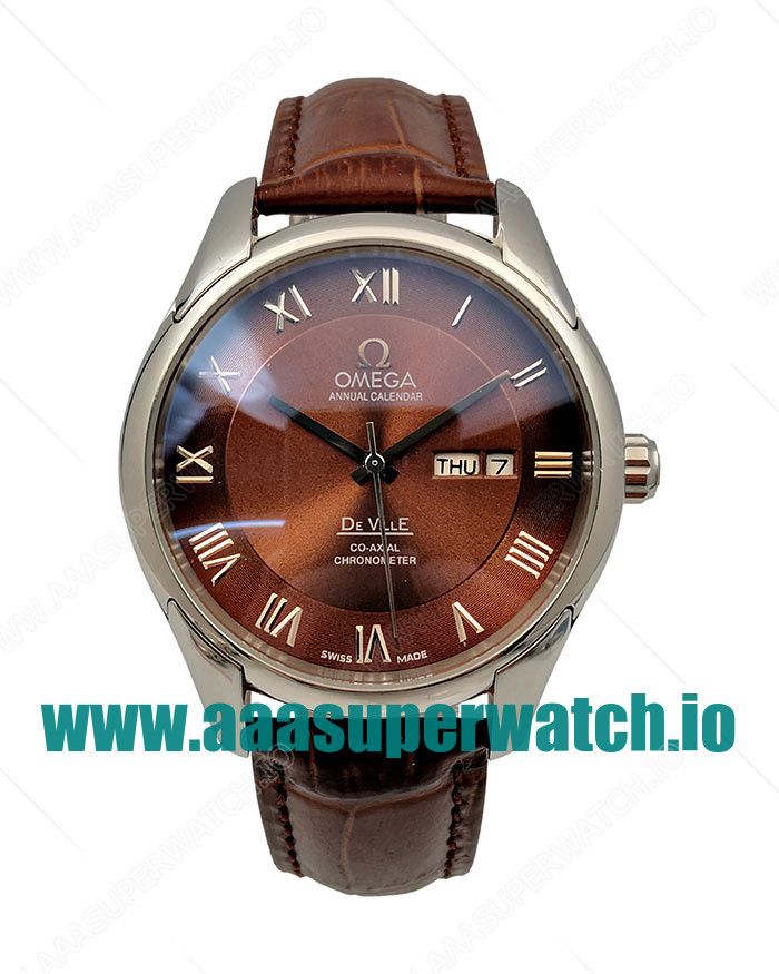 Omega Replica De Ville Hour Vision 431.13.41.22.01.001 - 41 MM