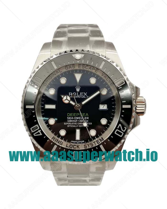 Replica Rolex Sea-Dweller Deepsea 116660 V7 Stainless Steel D-Blue Dial Swiss 3135