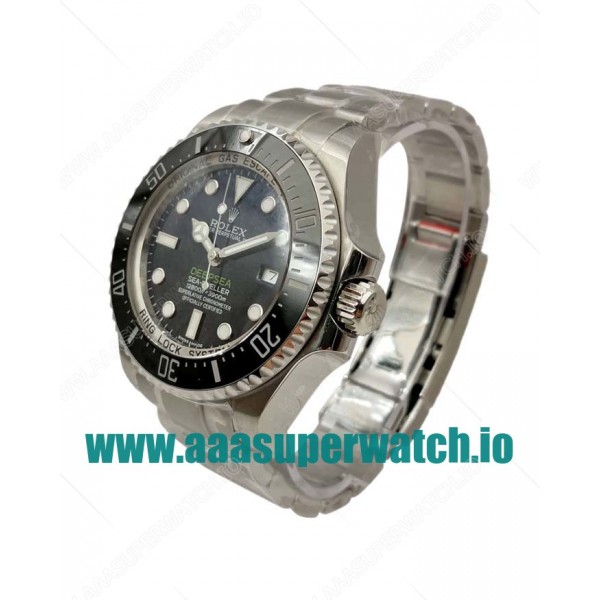 Replica Rolex Sea-Dweller Deepsea 116660 V7 Stainless Steel D-Blue Dial Swiss 3135