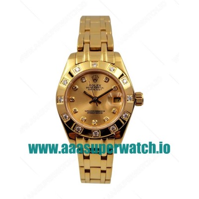 Rolex Replica Pearlmaster 81318 - 28 MM