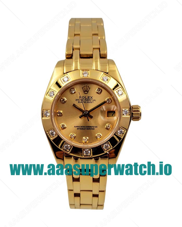 Rolex Replica Pearlmaster 81318 - 28 MM