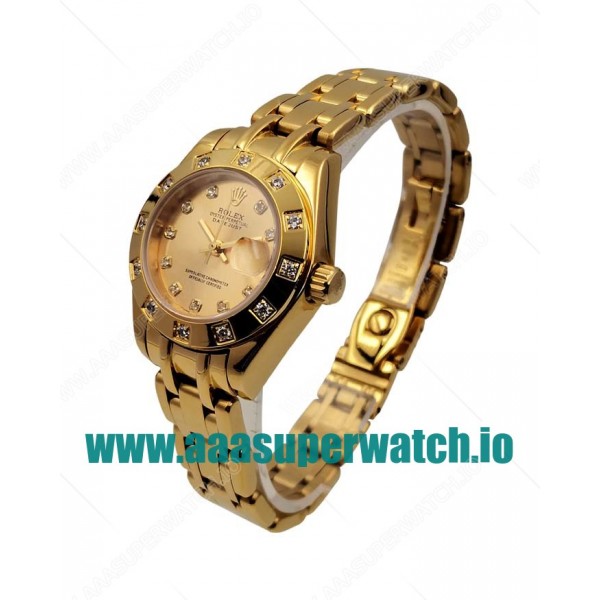 Rolex Replica Pearlmaster 81318 - 28 MM