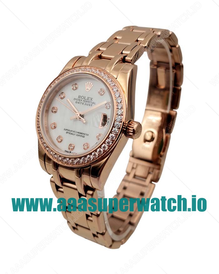 Rolex Replica Pearlmaster 81285 - 31 MM