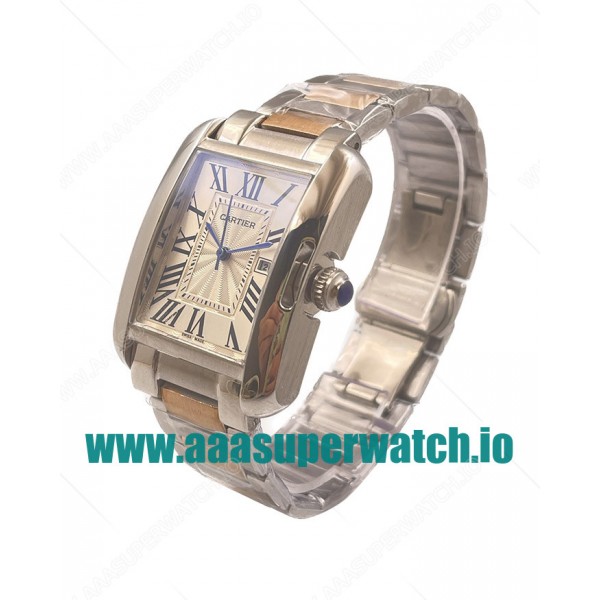 Cartier Replica Tank Anglaise W5310019 - 30.5 MM