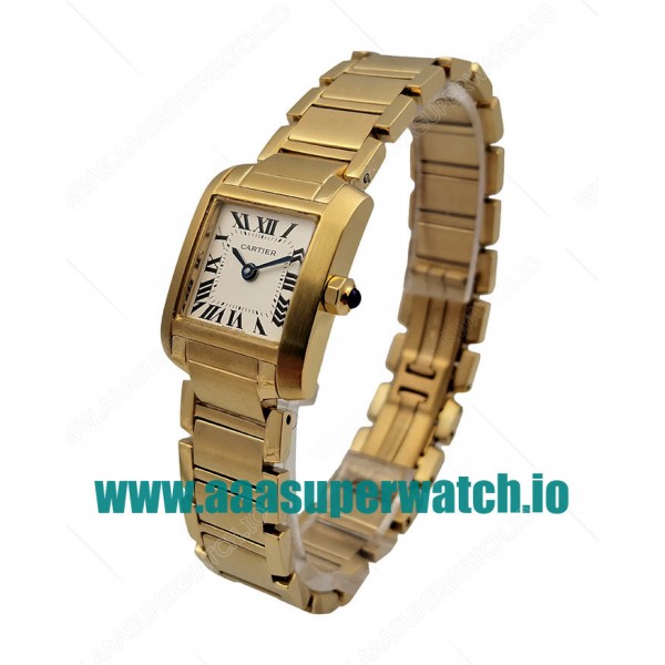 Cartier Replica Tank Francaise W50002N2 - 22 MM